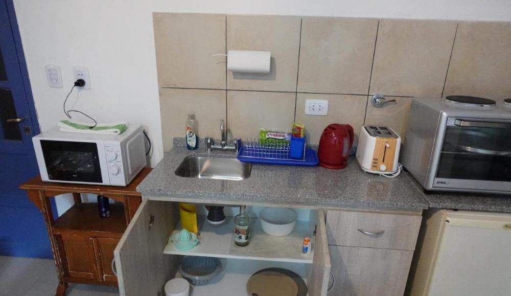 La mesada de la cocina
