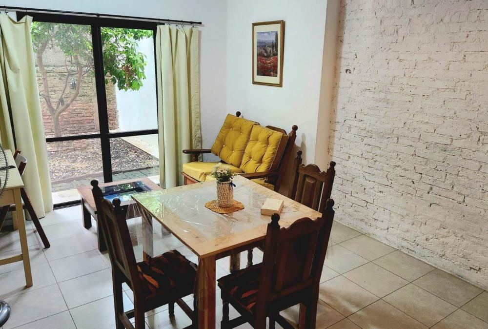 Living comedor con salida al patio